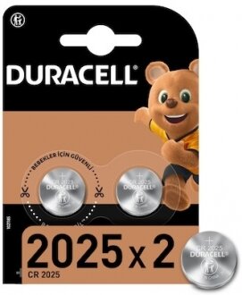 Duracell DL/CR 2025 2'li Düğme Pil kullananlar yorumlar